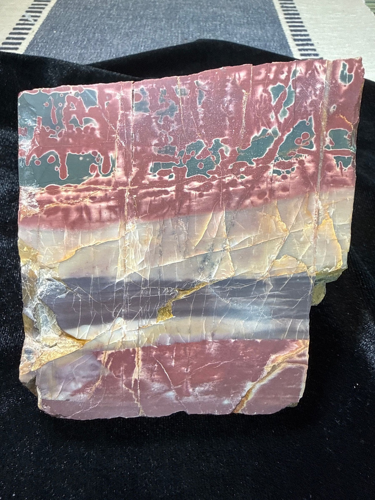 Cherry Creek Jasper Polished Display Slab