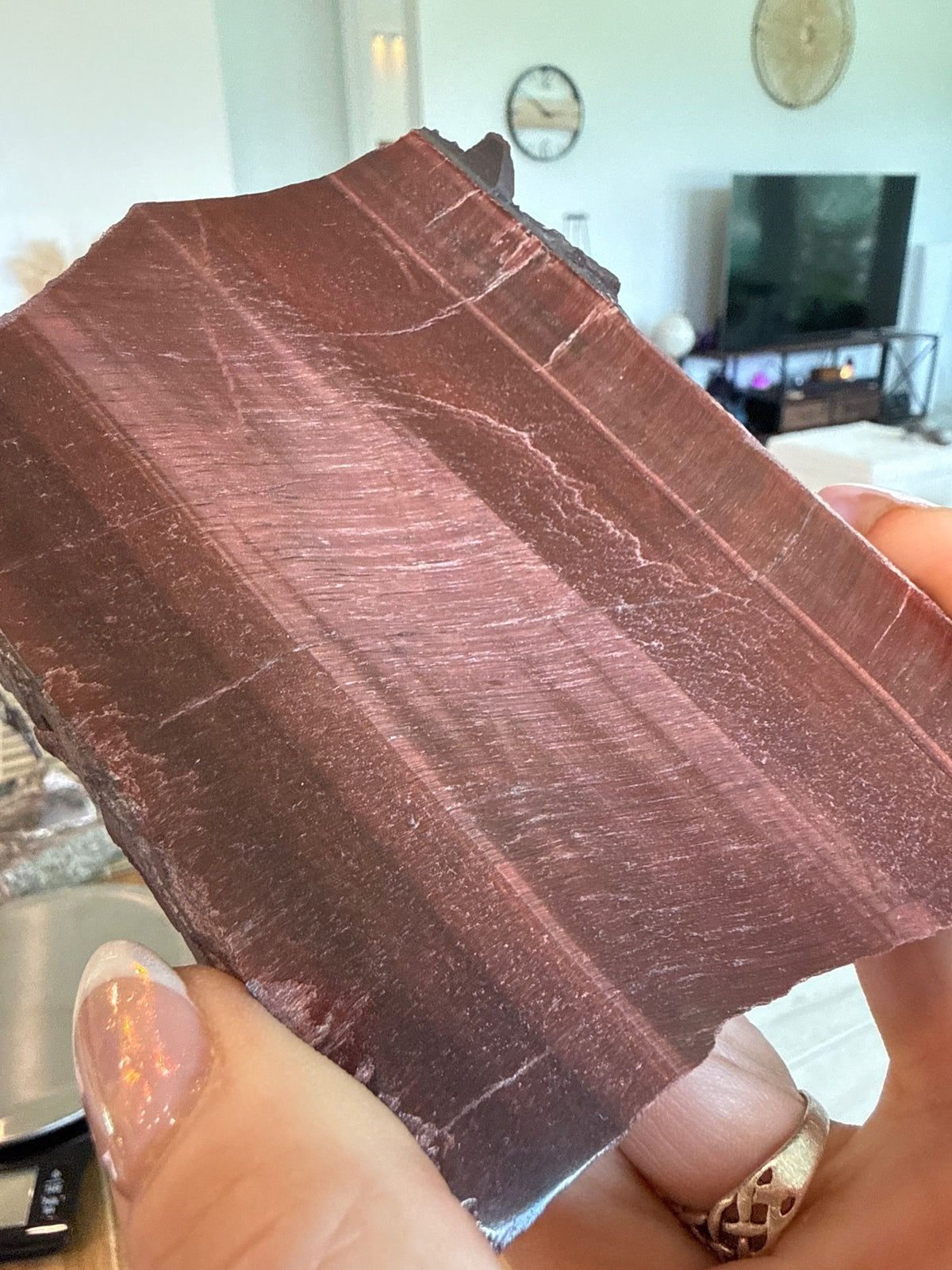 Red Tiger’s Eye Slab