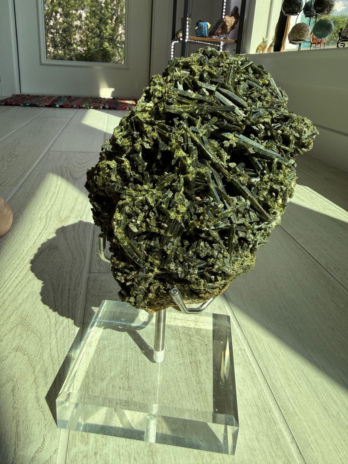 Giant Epidote Cluster