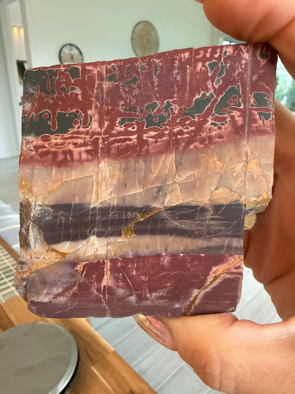 Cherry Creek Jasper Polished Display Slab