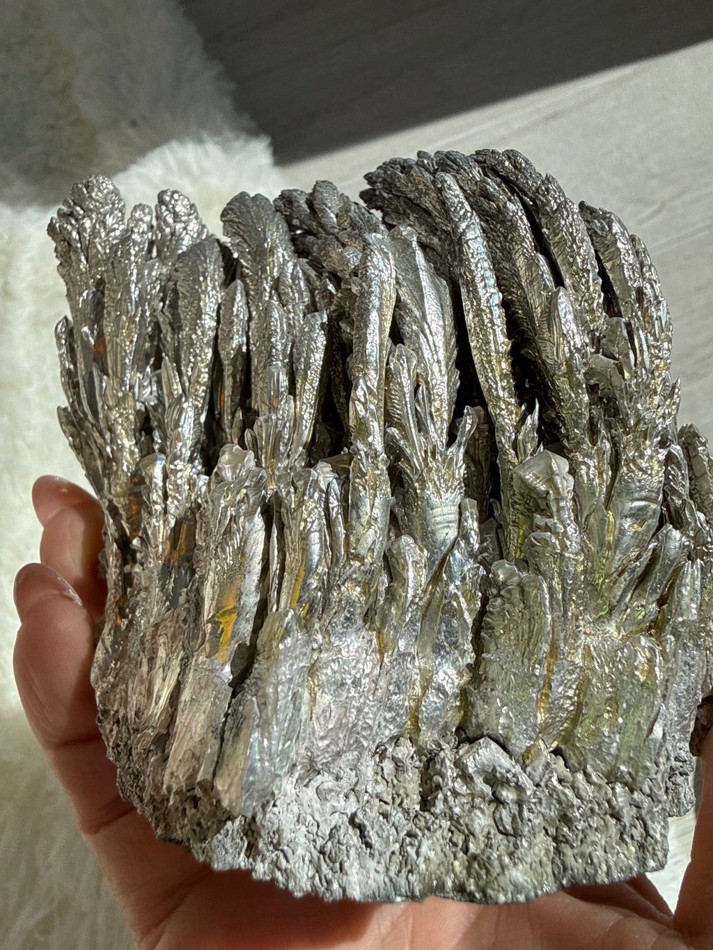 Crystallized Magnesium