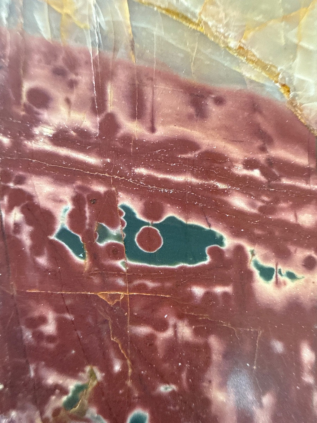 Cherry Creek Jasper Polished Display Slab