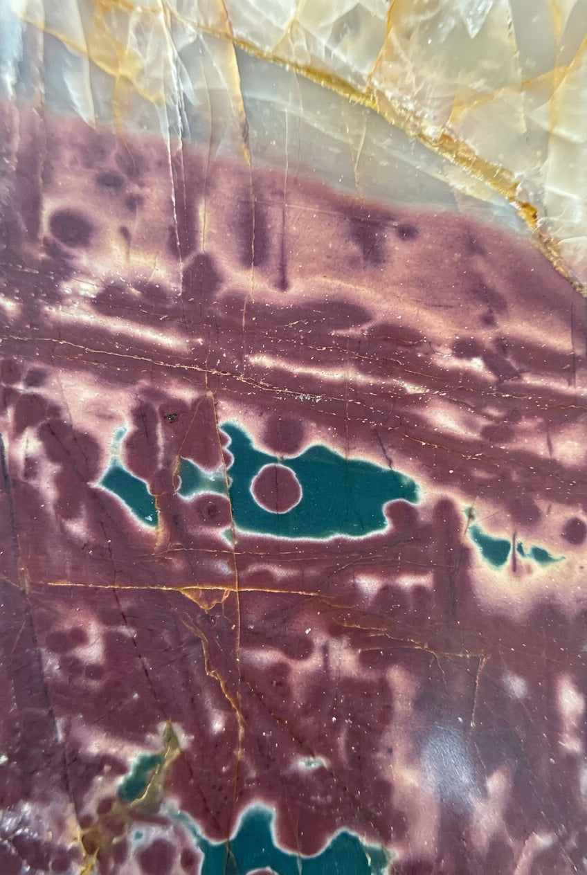 Cherry Creek Jasper Polished Display Slab