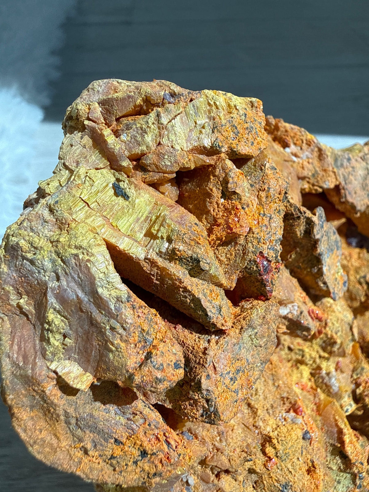 Orpiment with Realgar