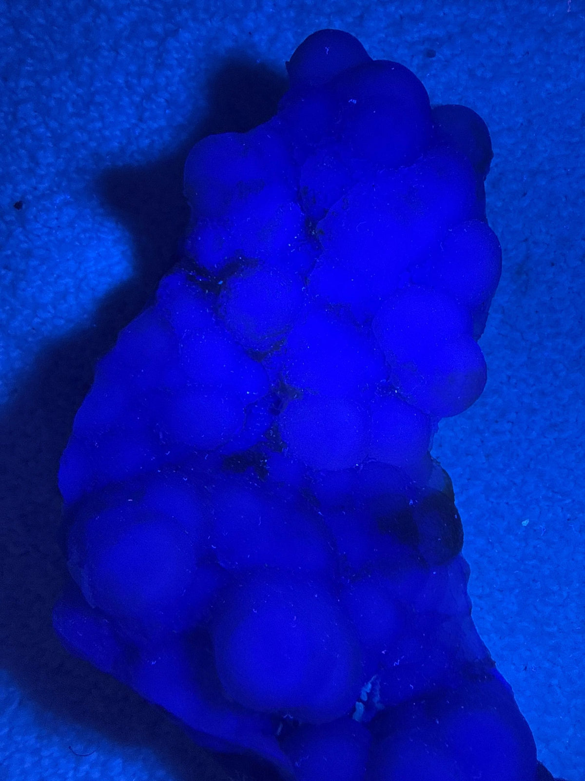 Yellow Boitroydal Fluorite from Jiangxi Province, China