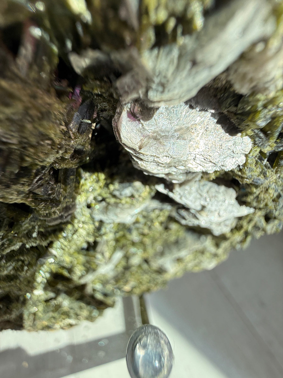 Giant Epidote Cluster