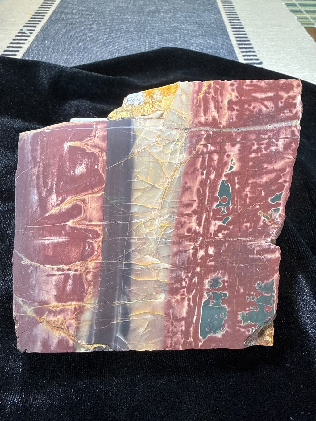 Cherry Creek Jasper Polished Display Slab