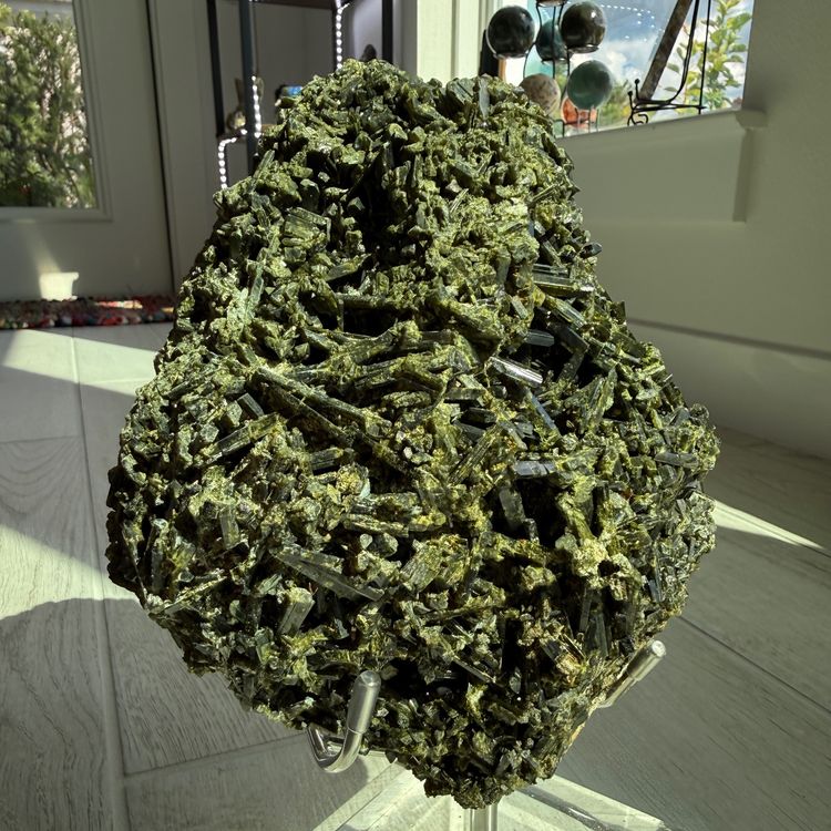 Giant Epidote Cluster